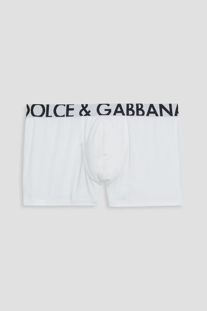 Stretch-cotton boxer brief