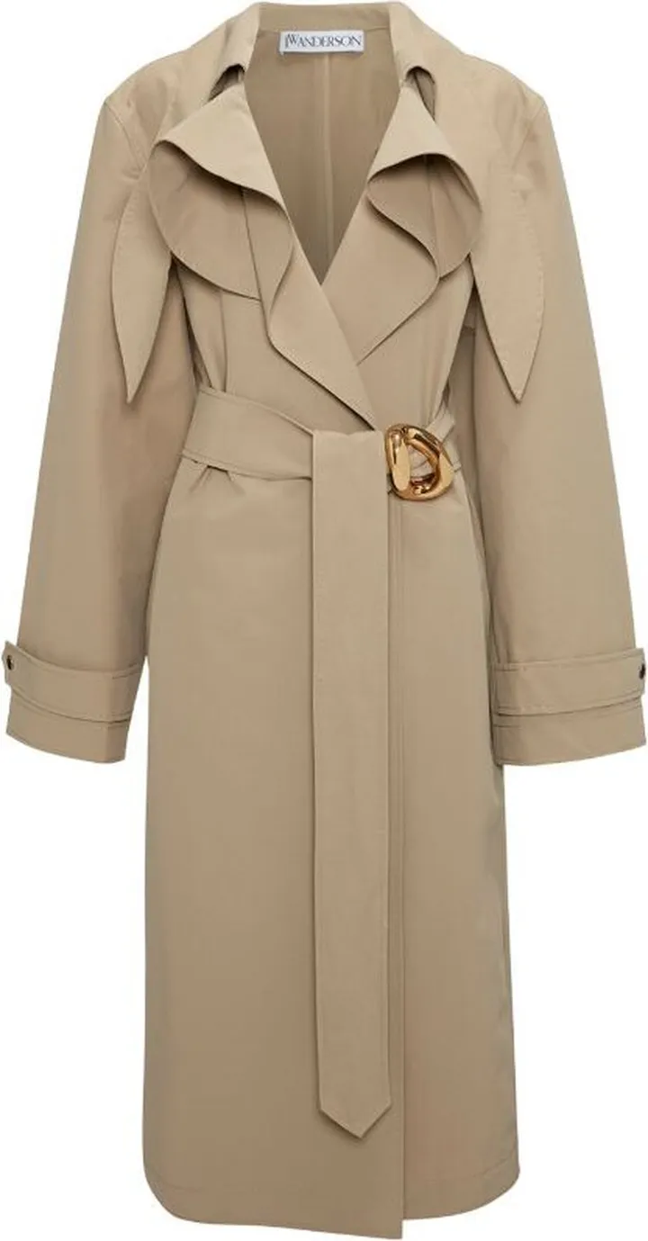Jw Anderson Chain-Link Trench Coat
