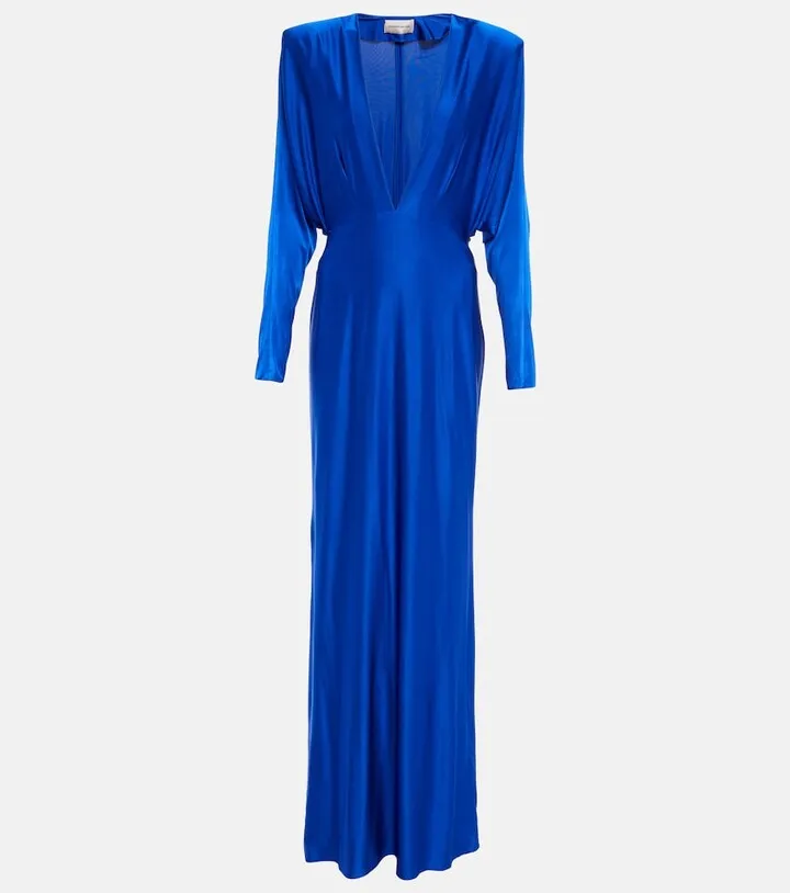 Satin gown
