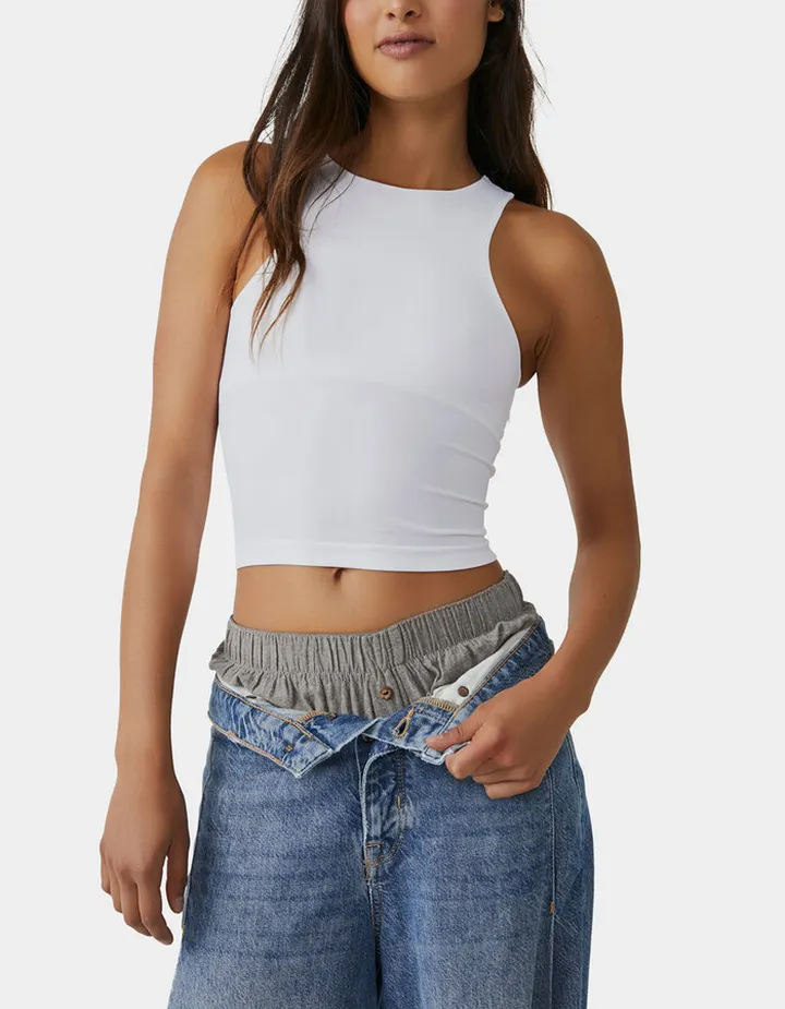 FREE PEOPLE Clean Lines Womens Cami