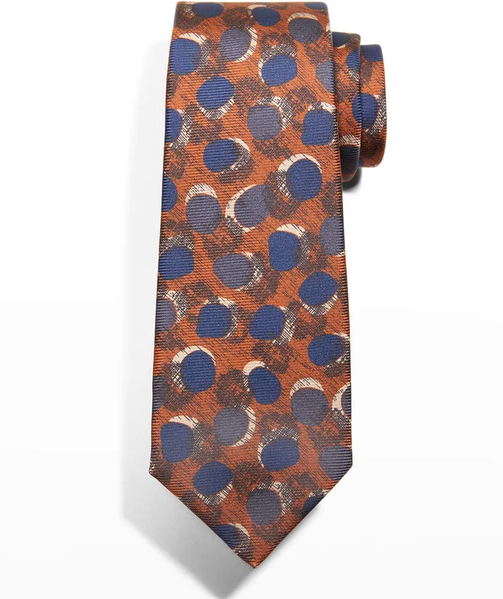 Men's Blots Silk Tie