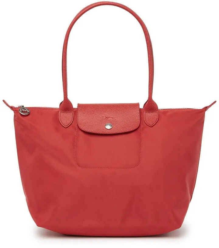 Leather Trimmed Tote