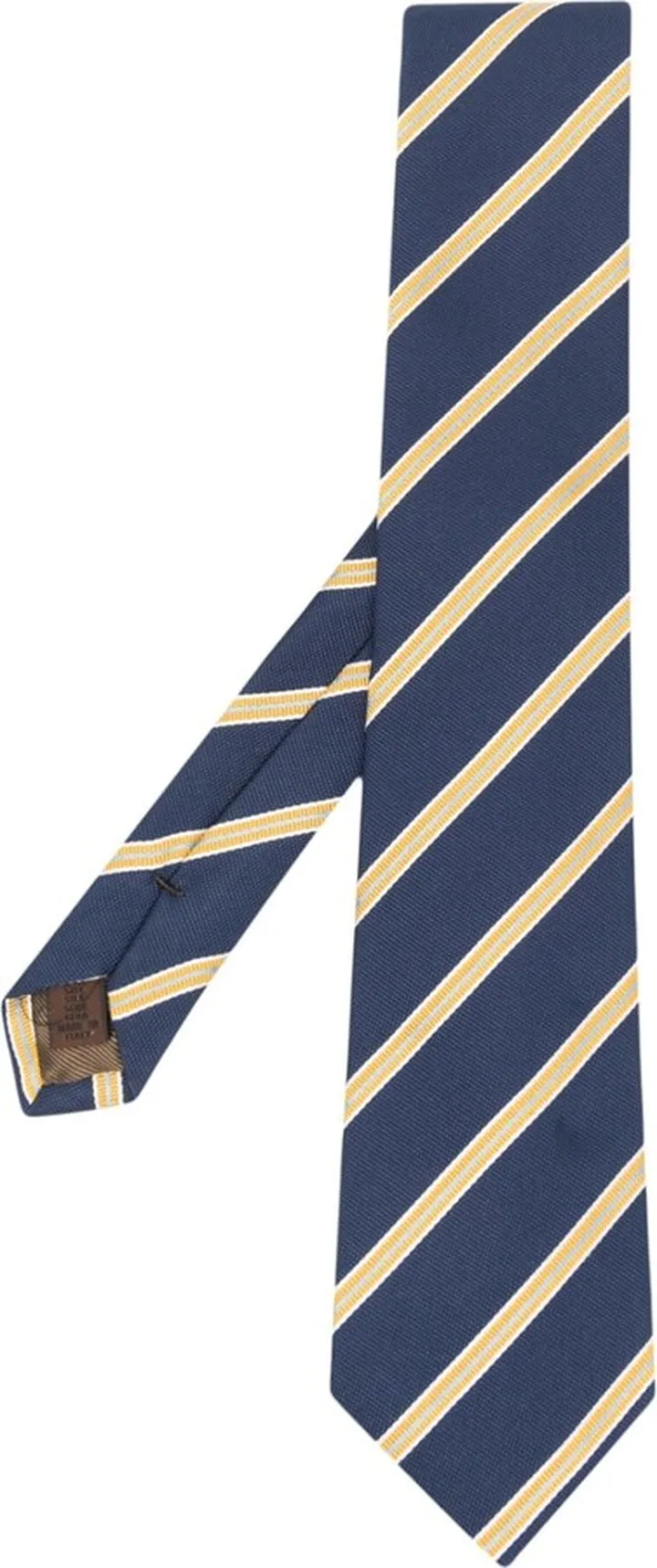 Stripe-Print Silk Tie