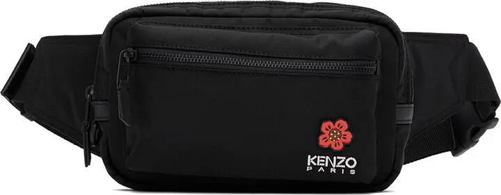 Kenzo Black Kenzo Paris Belt Bag