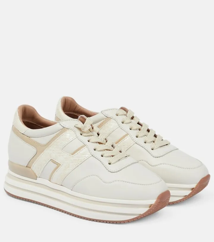 H483 platform sneakers