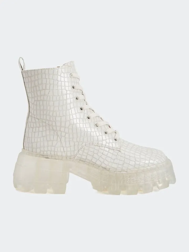 Katy Perry The Geli Combat Boot - Cotton