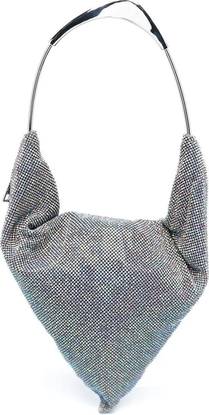 Ursula crystal-embellished shoulder bag