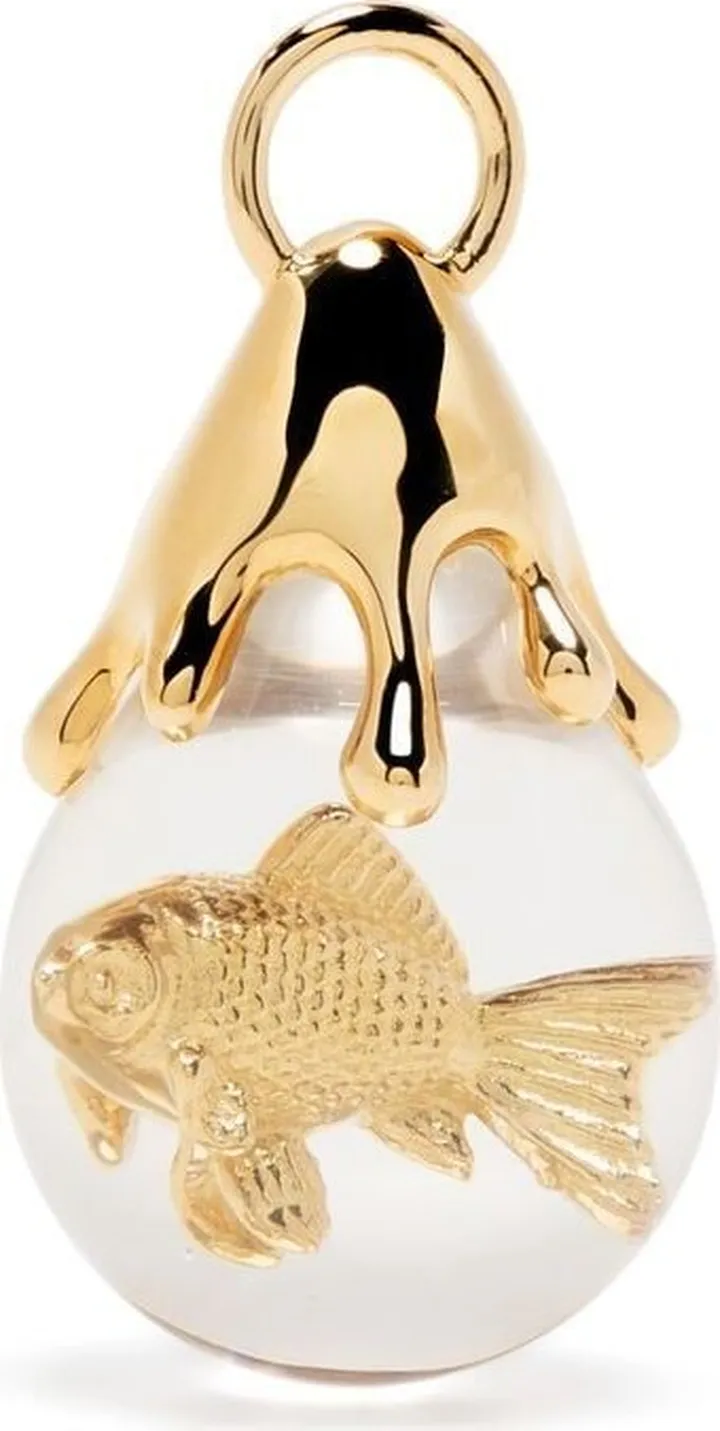 Marina gold drop charm