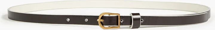 Leather belt