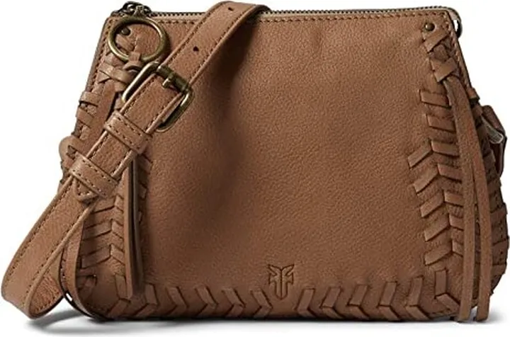 Frye Meadow Mini Crossbody (Beige) Handbags
