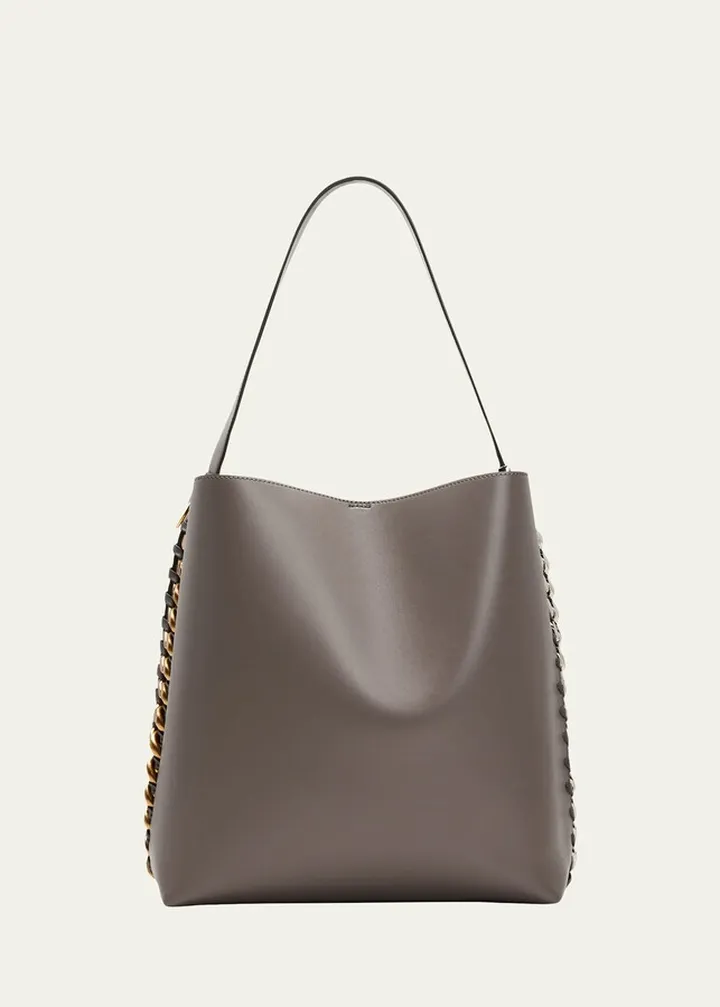 Alter Two-Tone Chain Tote Bag