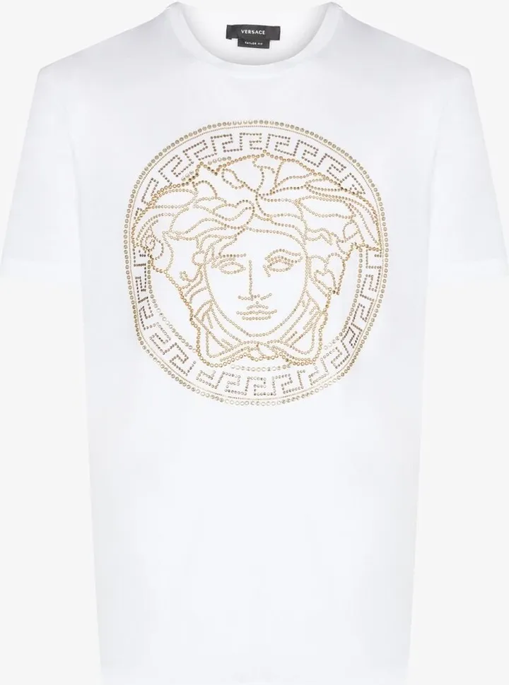 Medusa Logo Cotton T-Shirt