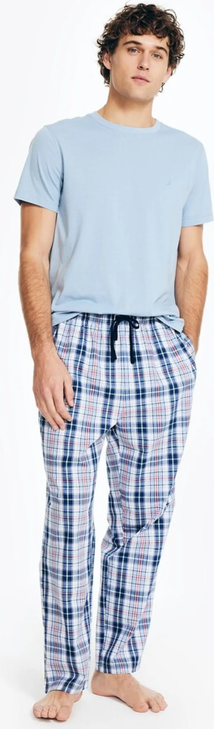 Plaid Pajama Pant Set