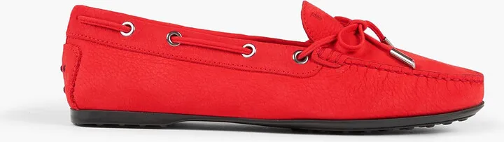 Heaven Laccetto suede loafers
