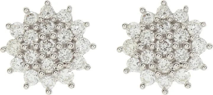 18K White Gold Petite Rita Diamond Stud Earrings - 0.15 ctw
