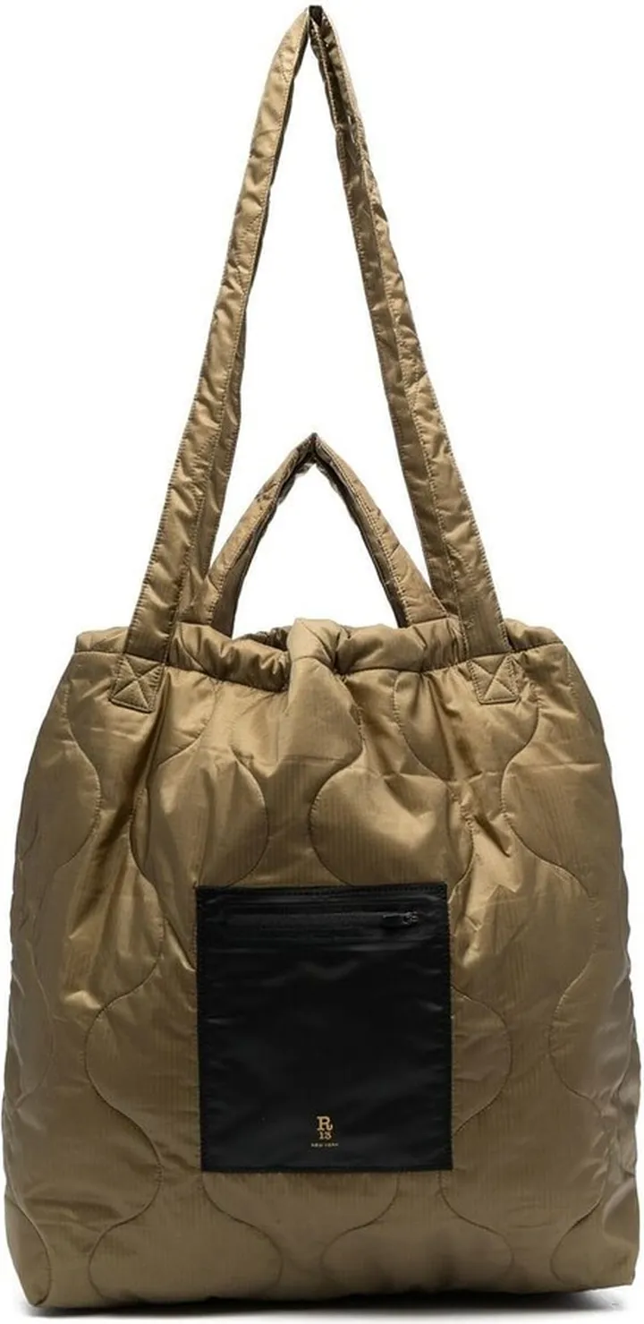 Large Quilted Tote Bag