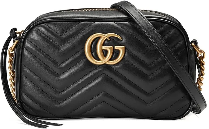 GG Marmont small matelassé shoulder bag