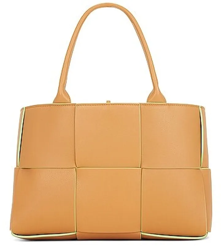 Bottega Veneta Small Arco Tote Bag in Tan