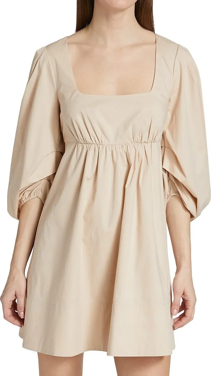 Sophie Puff-Sleeve Minidress