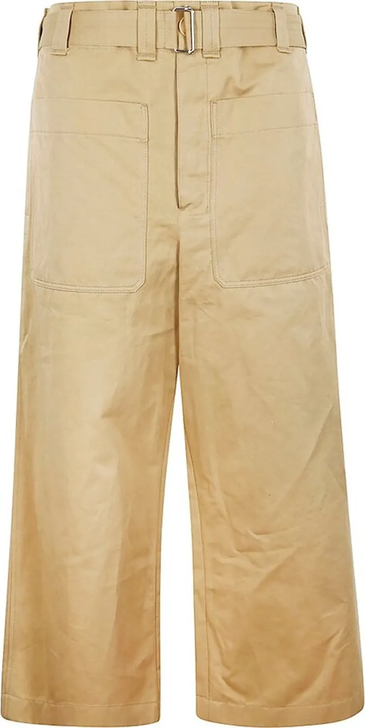 Lemaire Cropped Belted Pants