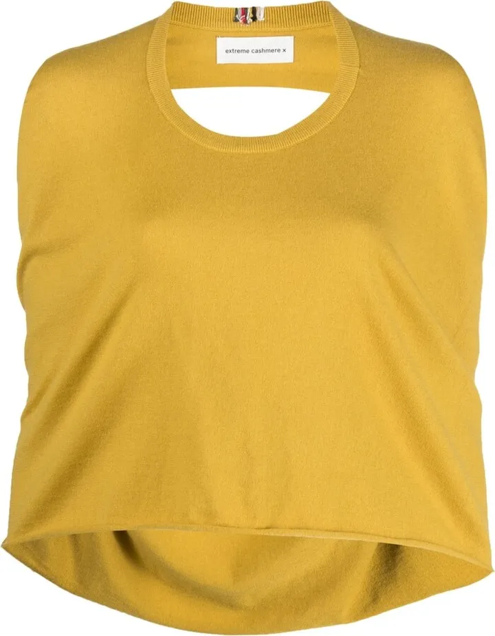 Halterneck Knitted Top