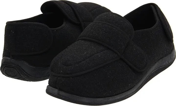 Foamtreads Physician (Charcoal Wool) Men's Slippers