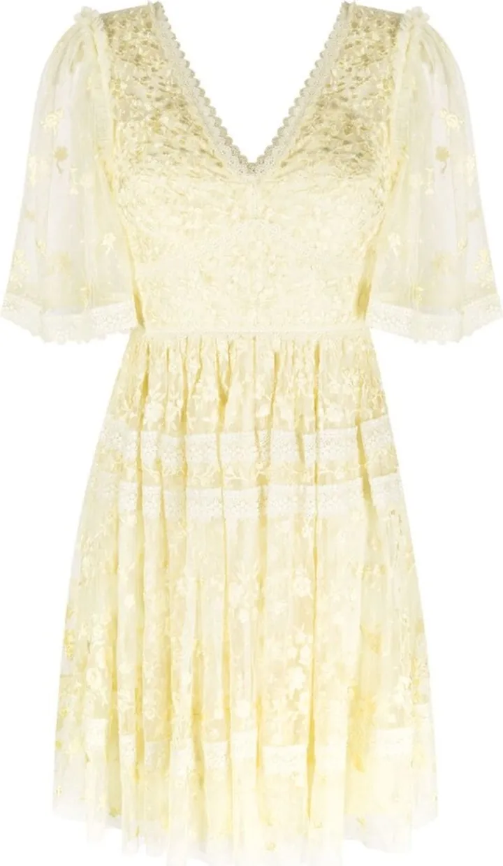 Sweetheart lace minidress