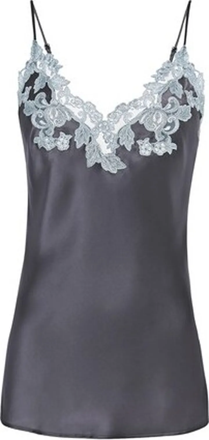 Silk tank top