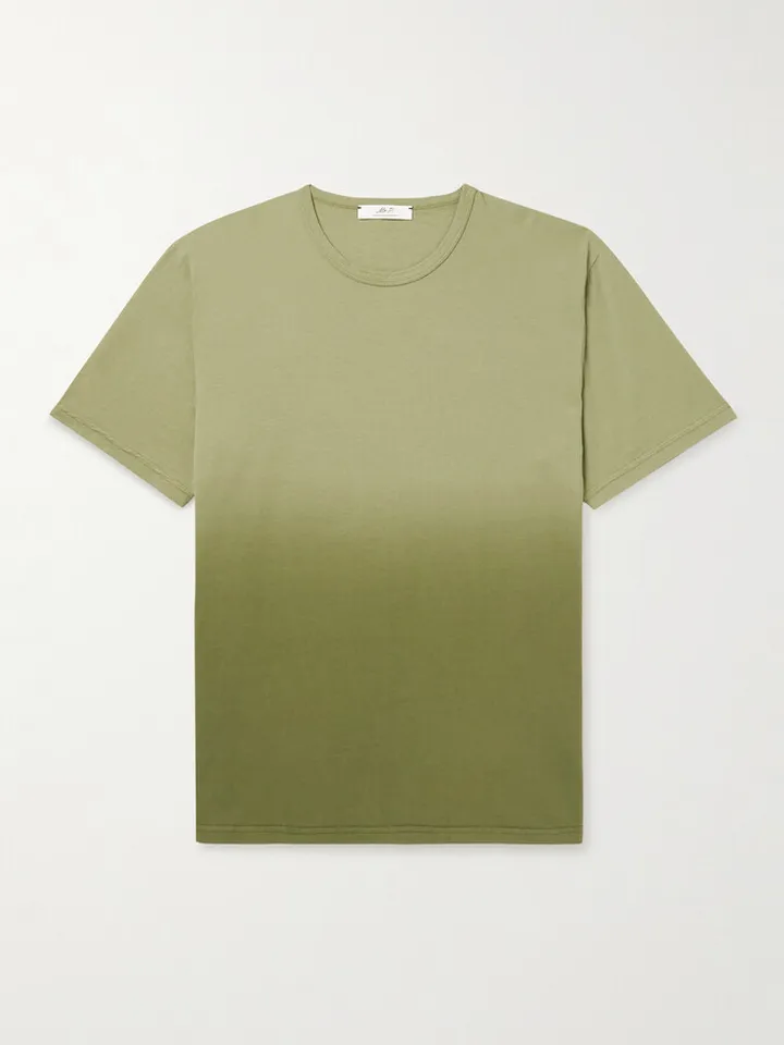 Degradé Cotton-Jersey T-Shirt