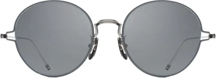 Thom Browne Eyewear Circle Framed Sunglasses