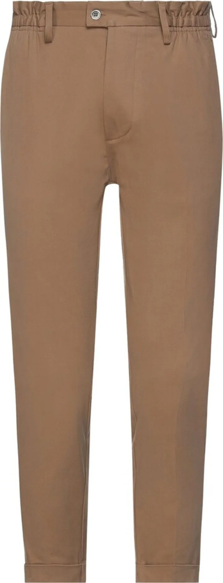 Cropped Pants Camel