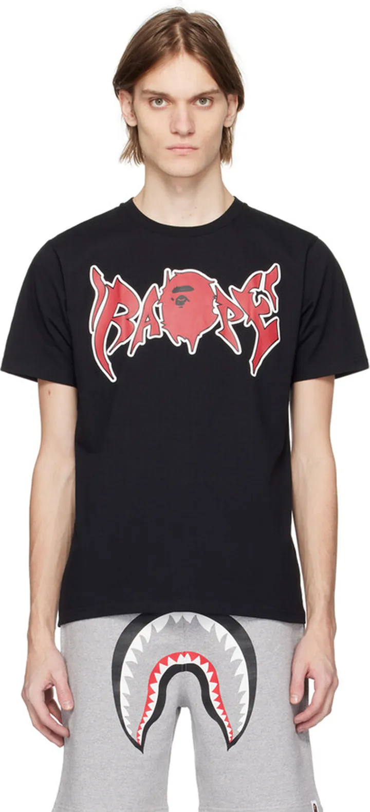 BAPE Black Graffiti T-Shirt