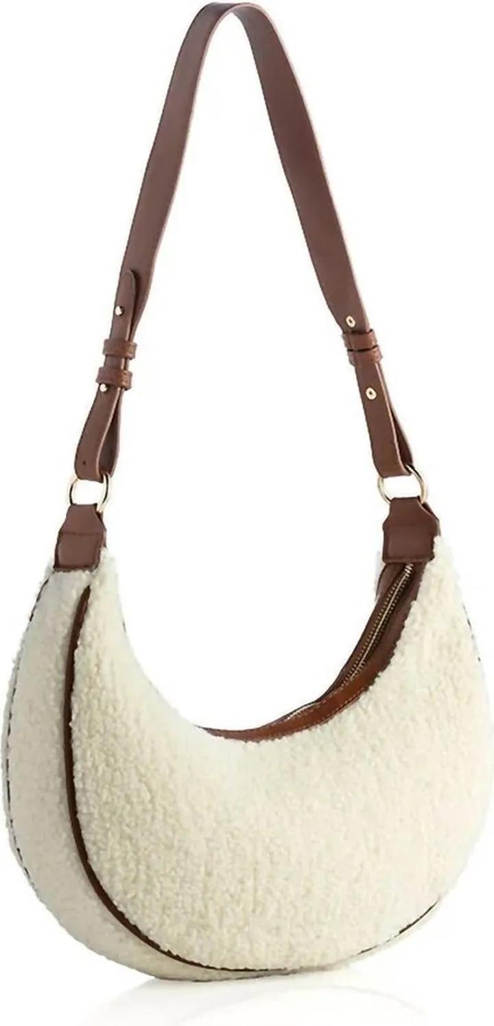 Charlotte Shoulder Bag in Ivory