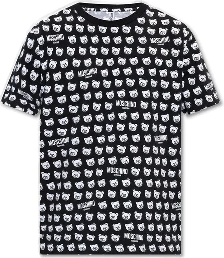 Moschino Teddy Bear Printed Crewneck T-Shirt