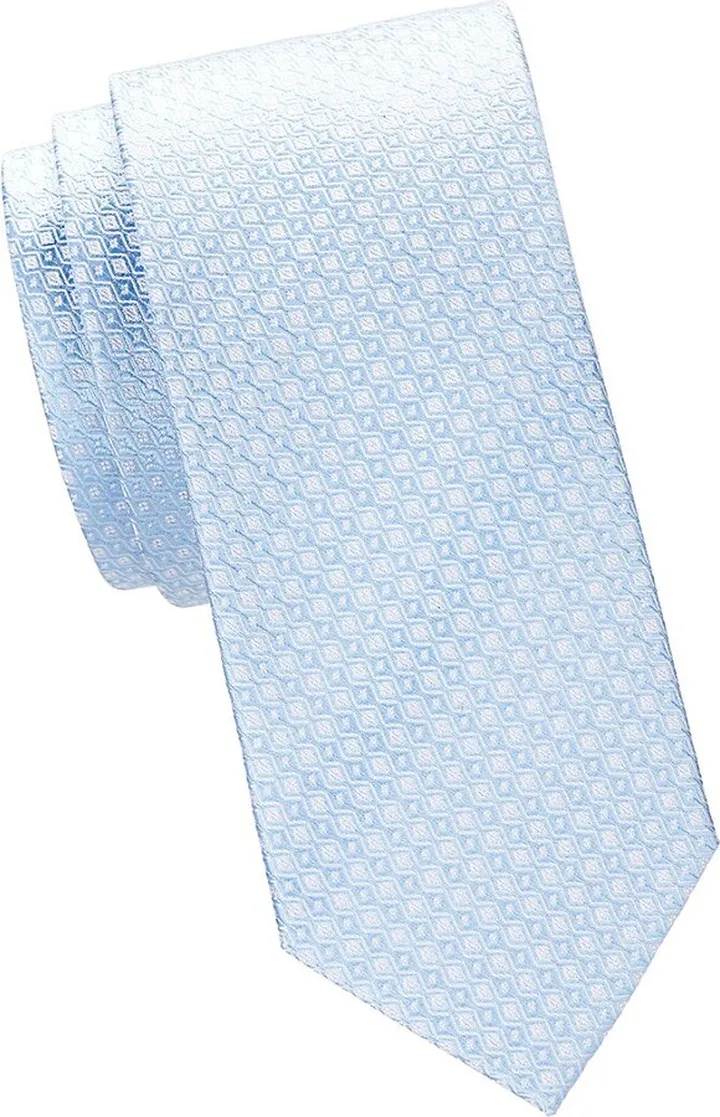 Medallion Silk Jacquard Tie