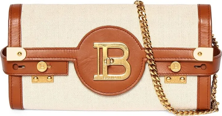 BBuzz 23 canvas & leather shoulder bag