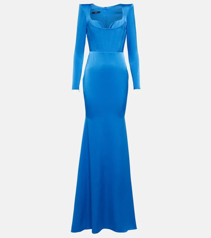 Crepe gown