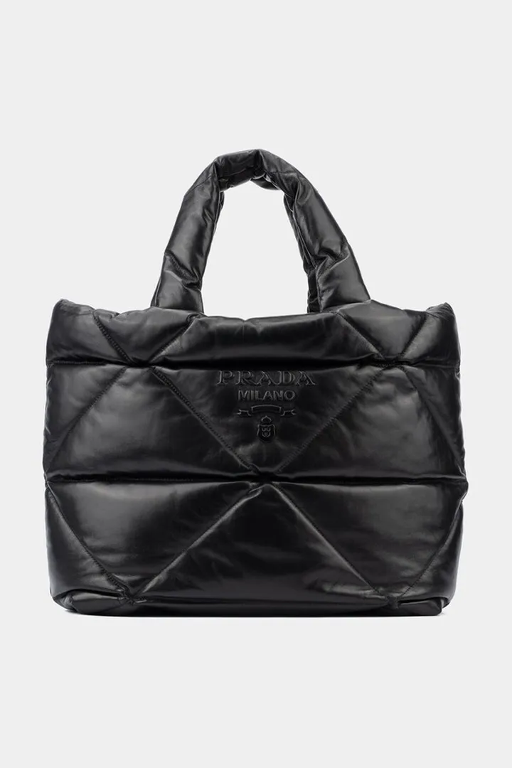 Padded Nappa Tote Bag