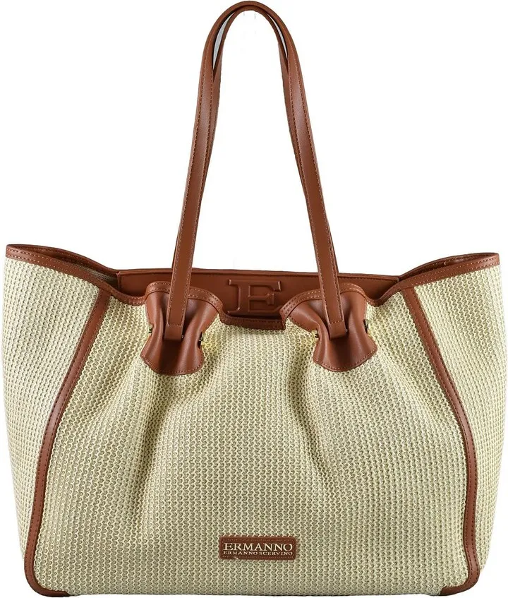 Women's Cream Handbag