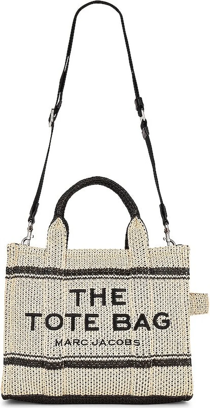 The Straw Jacquard Medium Tote Bag
