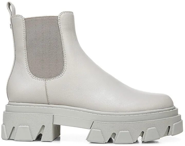 Daelyn Leather Chelsea Booties
