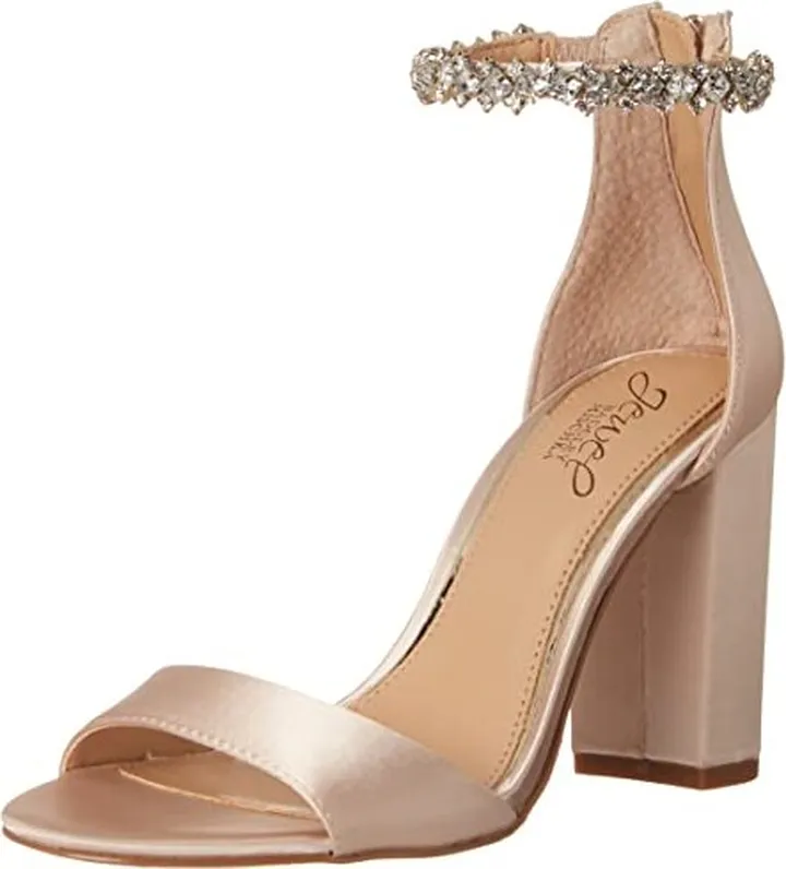 Jewel Badgley Mischka Women's Louise Heeled Sandal