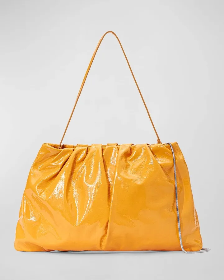 Phoebe Patent Leather Shoulder Bag