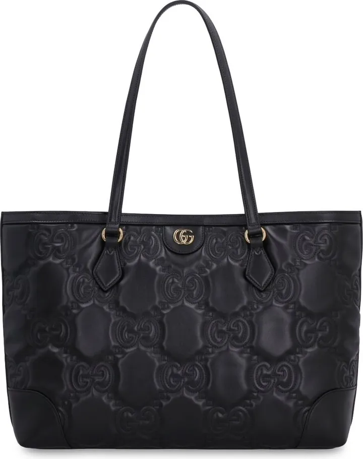 Gucci GG Quilted Open-Top Tote Bag
