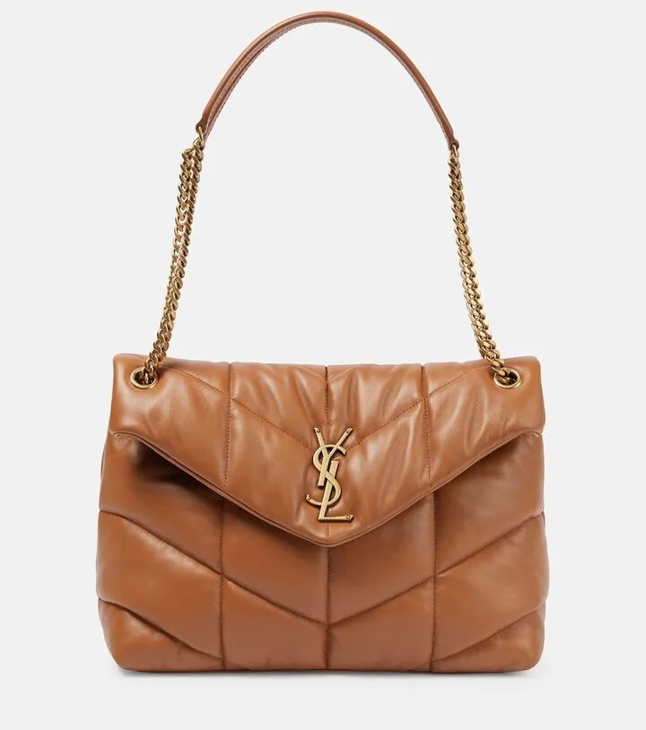 Puffer Medium leather shoulder bag