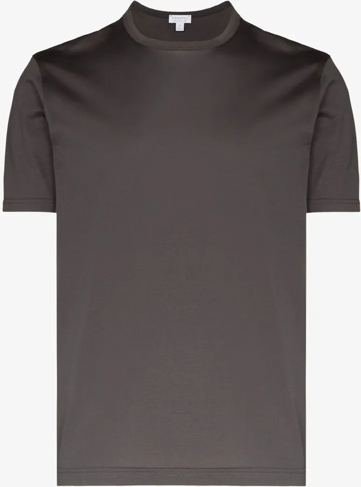 Grey Classic Cotton T-Shirt