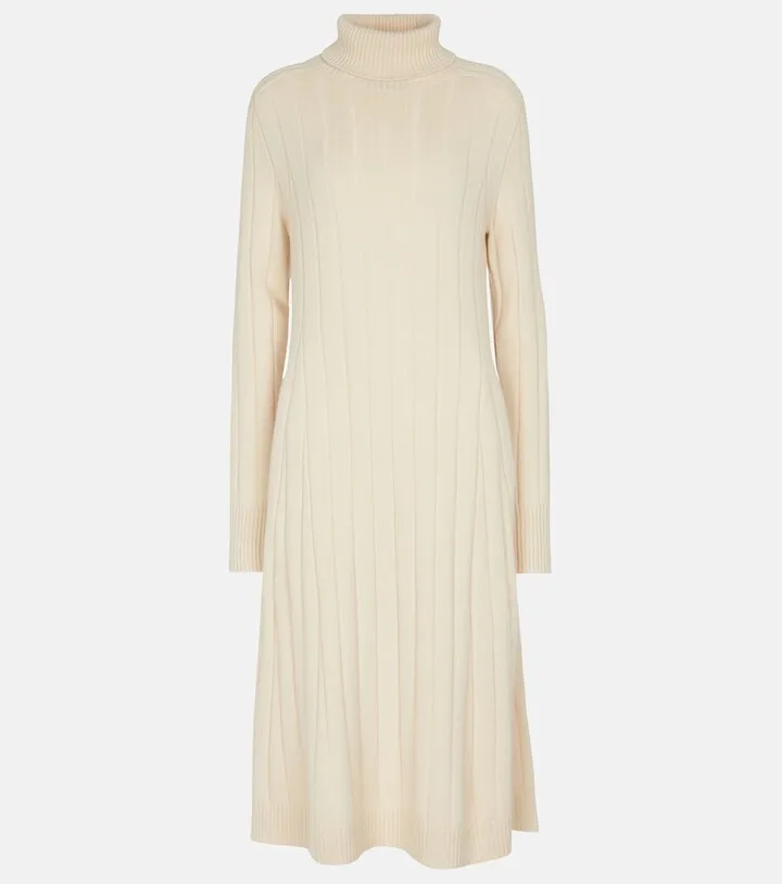 Duca D'Aosta cashmere turtleneck dress