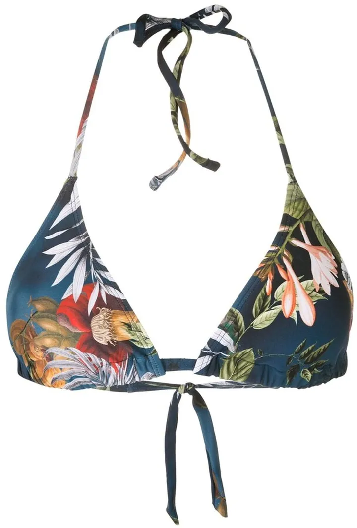 Iasmim print bikini top