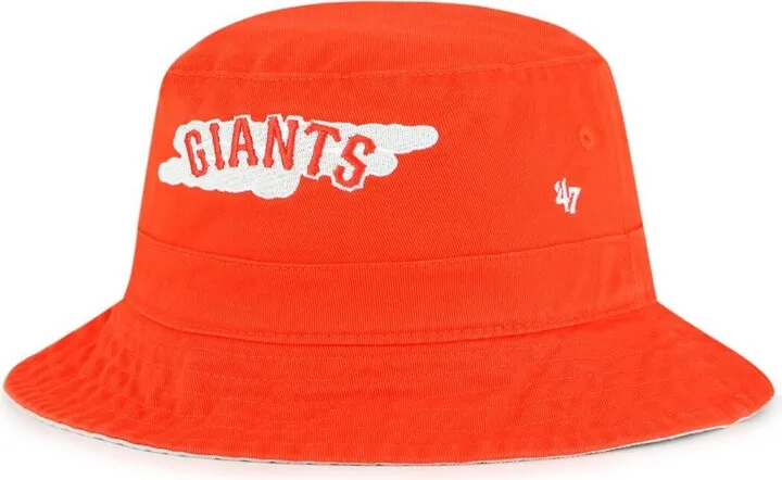 Men's '47 Brand Orange San Francisco Giants 2021 Mlb City Connect Team Bucket Hat