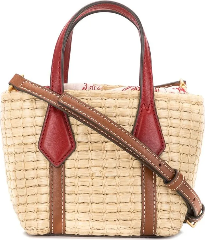 Perry Straw mini bag